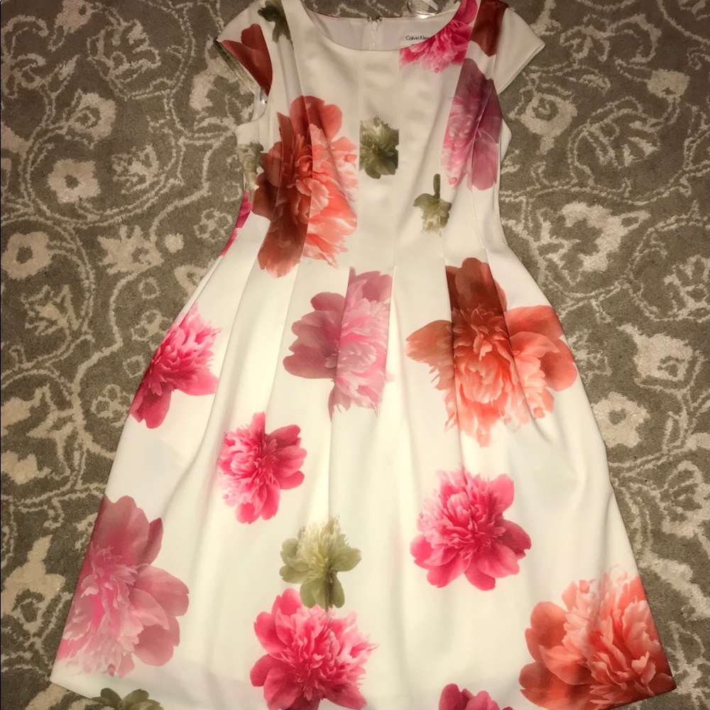 Floral print Calvin Klein dress